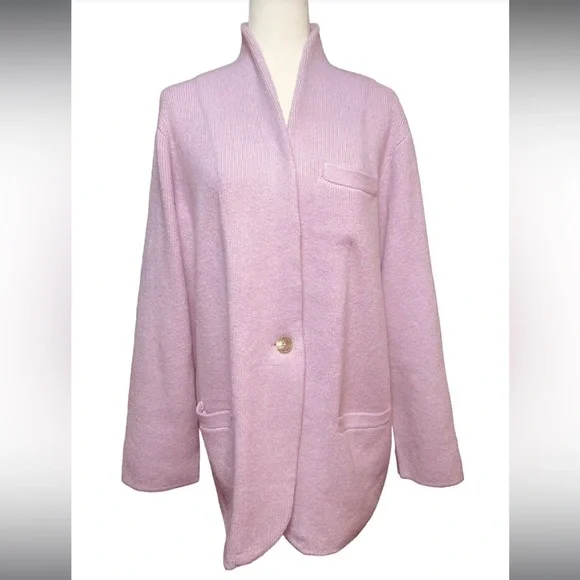*NWT* J.Crew Cocoon Sweater Blazer in Dried Violet - Picture 3 of 11